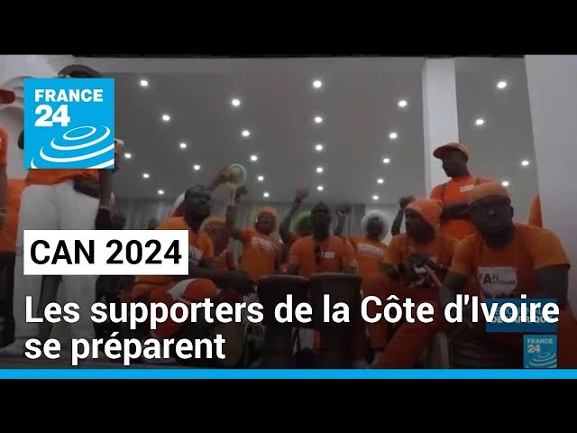 CAN 2024 en Côte d'Ivoire: les supporters des Eléphants se préparent pour la fête • FRANCE 24