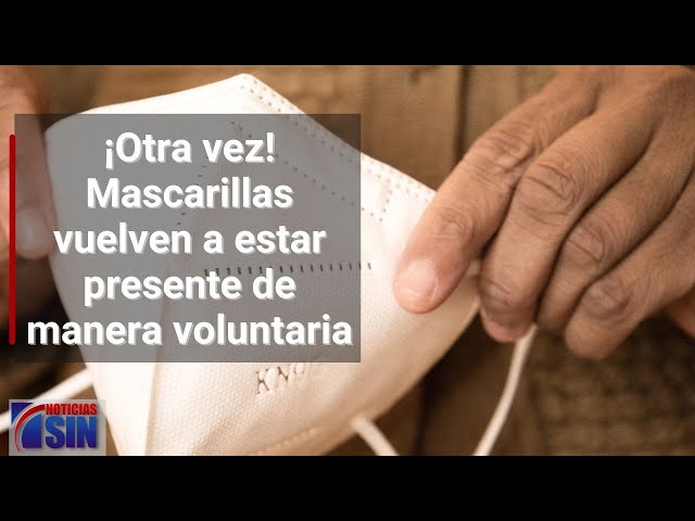 ¡Otra vez! Mascarillas vuelven a estar presente de manera voluntaria