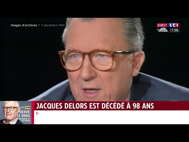 Jacques Delors est mort à 98 ans : retour sur les grandes dates qui ont marqué sa carrière politique