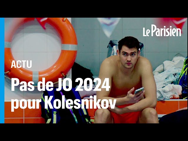 La star de natation russe Kliment Kolesnikov ne participera aux JO 2024