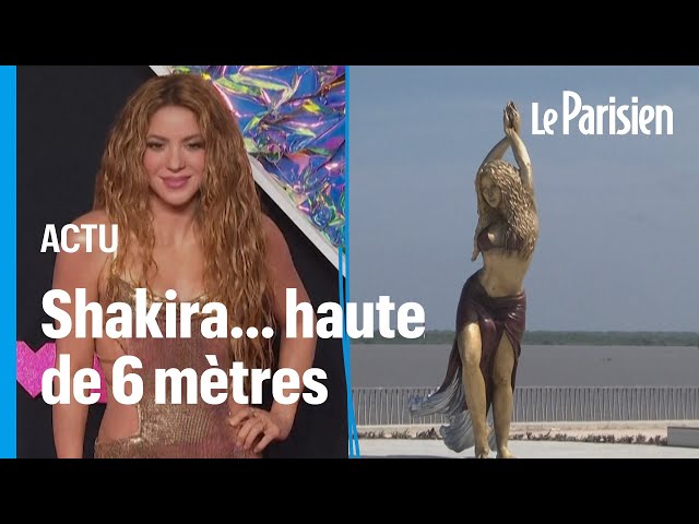 ⁣La chanteuse Shakira a désormais une statue à son effigie dans sa ville natale en Colombie