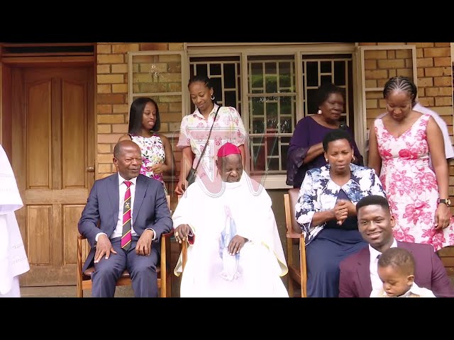 Relatives hold special mass to celebrate Cardinal Wamala's 97th birthday