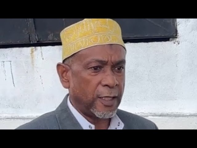 BOURHANE HAMIDOU candidat aux élections présidentielles s'attaque à AZALI à Mtsagadjou Dimani