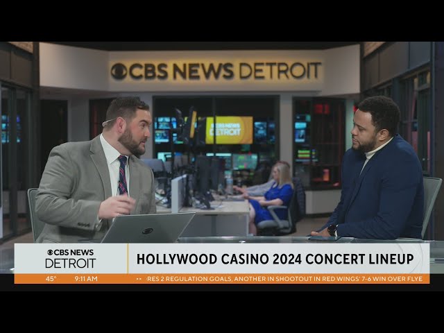 Hollywood Casino 2024 concert lineup