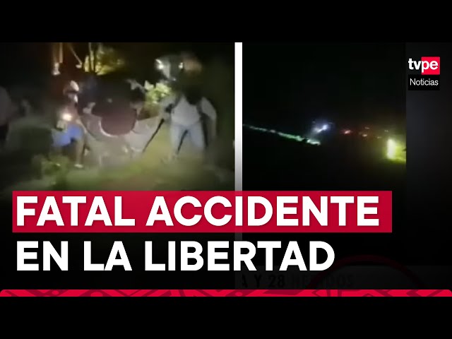 La Libertad: despiste de bus dejó una fallecida y 28 heridos