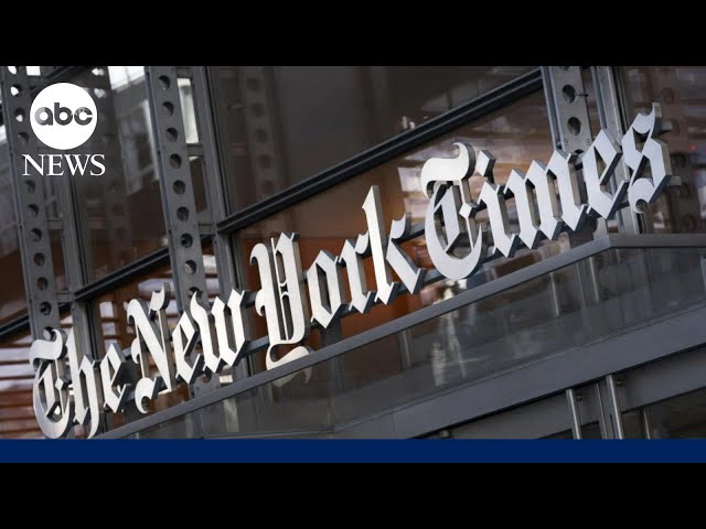⁣New York Times sues AI companies over copyright infringement