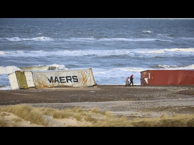 Dinamarca | La caída al mar de 46 contenedores genera preocupación por el medio ambiente