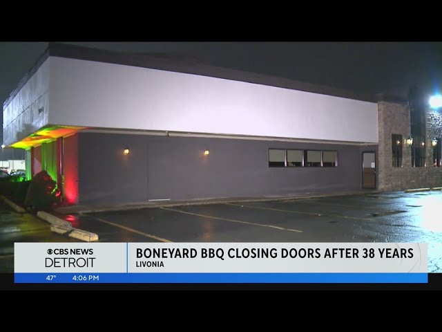 Boneyard BBQ closing after 38 years