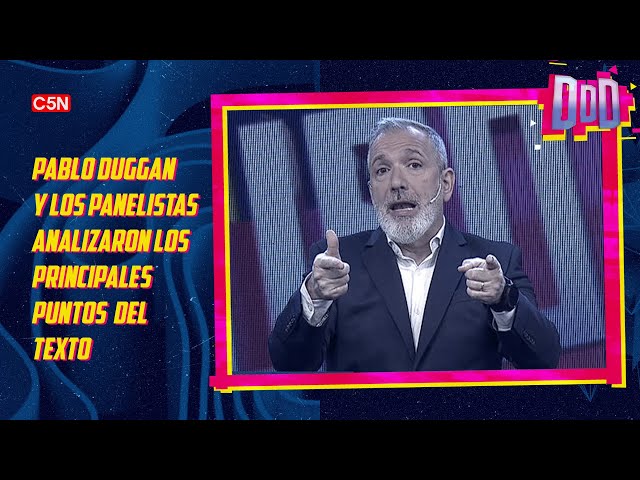 DURO DE DOMAR | MILEI mandó su LEY ÓMNIBUS al CONGRESO