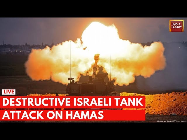 Israel Hamas War LIVE: Israeli Tank Attack Intensifies On Hamas In Gaza Strip | Israel Palestine War