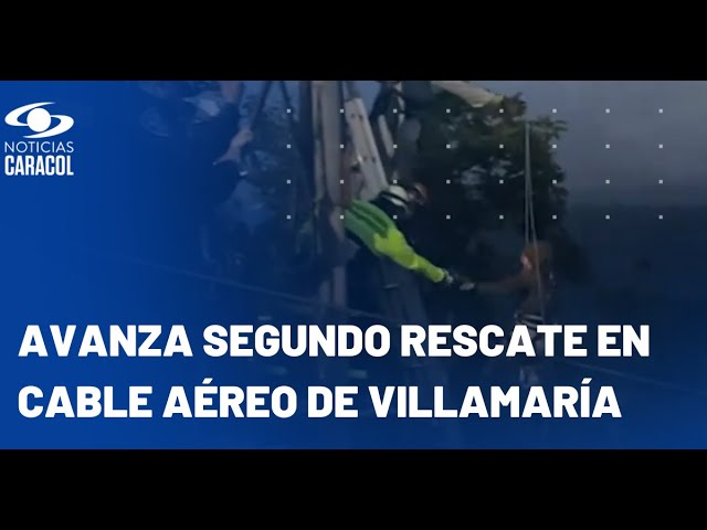 Continúan las labores de rescate en cable aéreo de Villamaría, Caldas