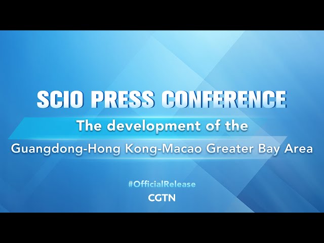 Live: Press conference on development of Guangdong-Hong Kong-Macao Greater Bay Area