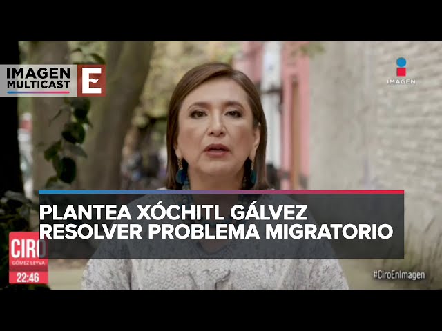 Xóchitl Gálvez condena 'tibieza' de López Obrador ante EU por migrantes