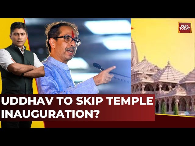 Uddhav Thackeray To Skip Ayodhya's Ram Temple Inauguration On Jan 22? | Watch This Report