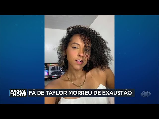 Fa de Taylor Swift morreu de exaustão