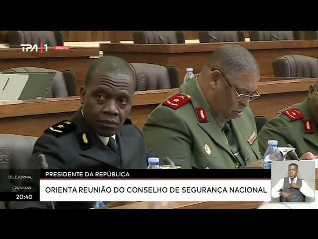 Presidente da República - Orienta reunião do Conselho de Segurança Nacional