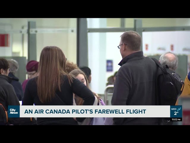 Retiring Montreal father-daughter pilot duo share farewell flight