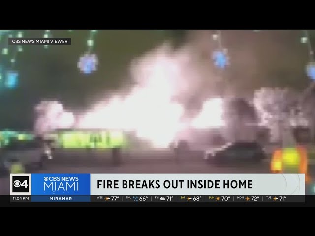 Fire leaves family homeless in Miami Gardens