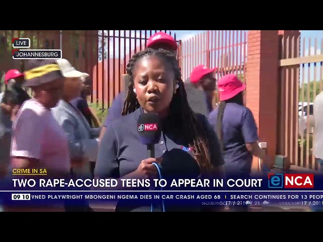 Two rape-accused teens to appear in court