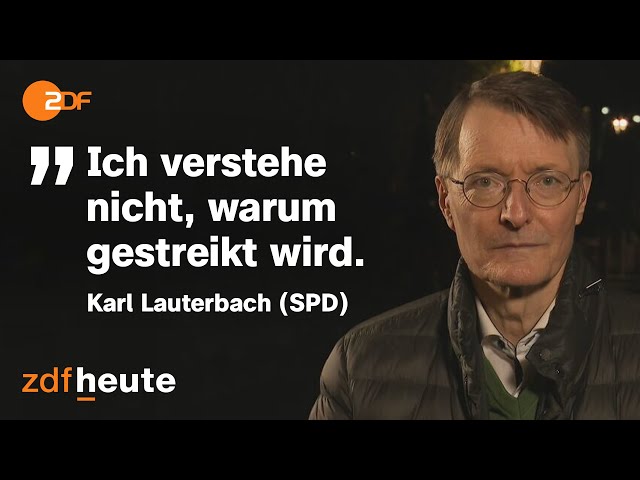 ⁣Ärzte fordern mehr Geld: Warum Lauterbach kein Verständnis dafür hat | heute journal update