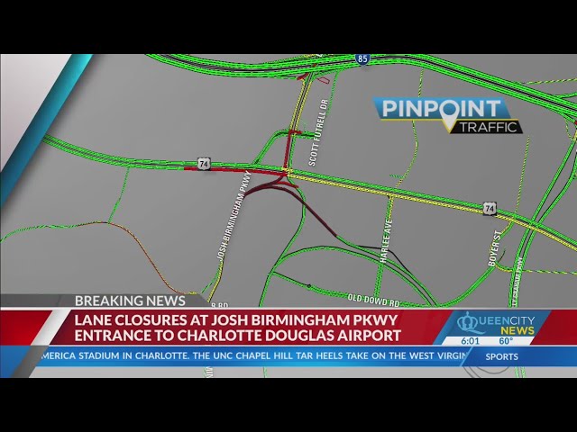 Traffic issues around airport