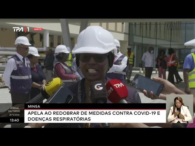 Minsa: Apela ao redobrar de medidas contra covid-19 e doenças respiratórias