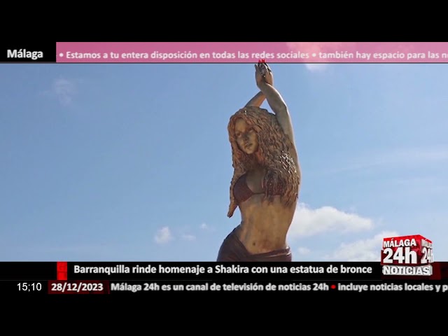 Noticia - Barranquilla rinde homenaje a Shakira con una estatua de bronce