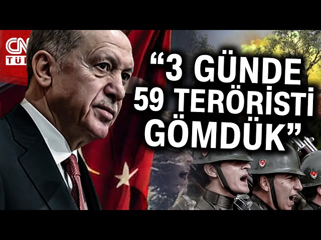 SON DAKİKA!  Cumhurbaşkanı Erdoğan'dan Teröre Sert Çıkış: "İnlerinde İmha Ediyoruz!" 