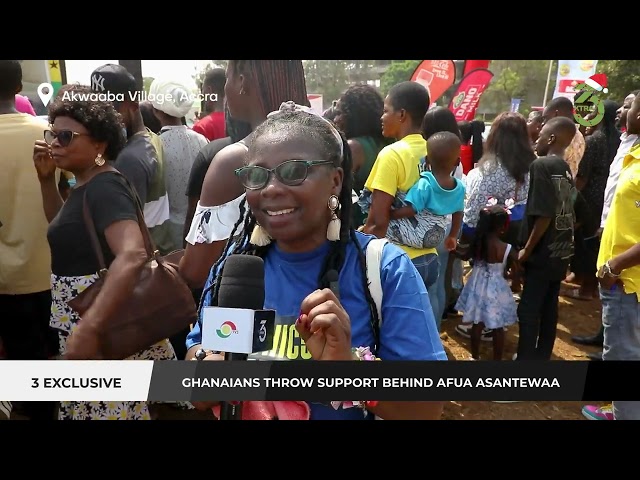 Afua Sing a thon Vox Pop