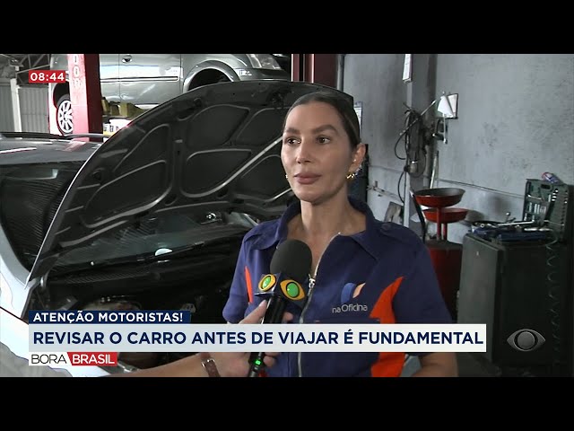 Atenção motoristas: revisar o carro antes de viajar é fundamental