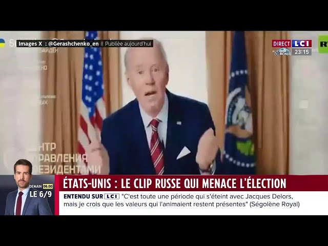 États-Unis : le clip russe qui menace l'élection