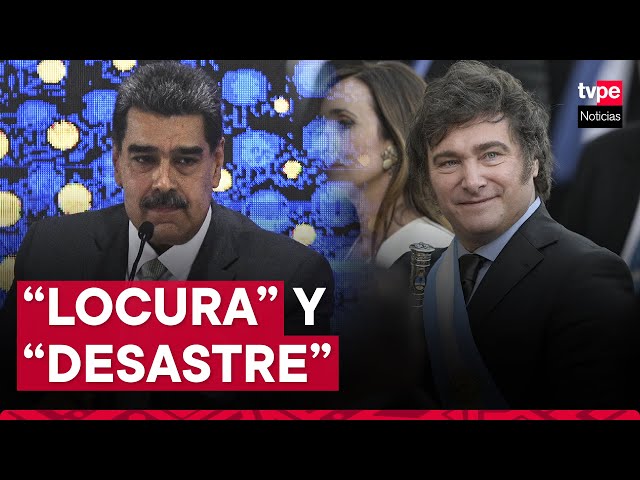 Nicolás Maduro califica de “locura” y “desastre” decreto de Javier Milei en Argentina