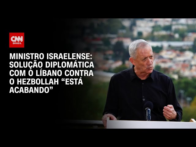 Ministro israelense diz que solução diplomática com o Líbano “está acabando” | CNN NOVO DIA