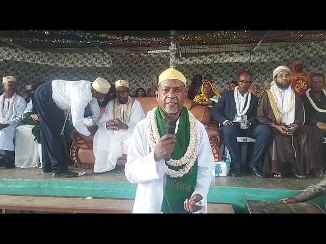 Discours du candidat Bourhane Hamidou à Ouani