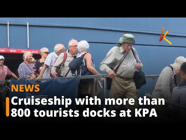 Cruiseship with more than 800 tourists docks at KPA