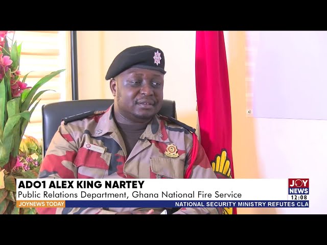 Safety Tips: Ghana National Fire Service urges extra caution during festive season | JoyNews Today