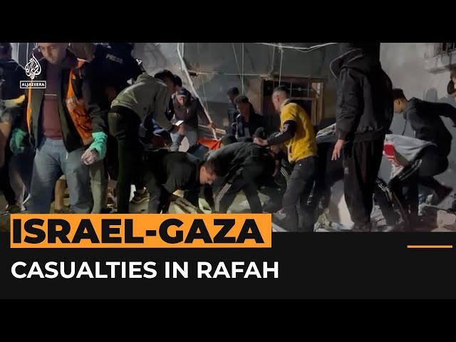 Israeli strike hits residential area near Kuwaiti hospital in Rafah | #AJshorts