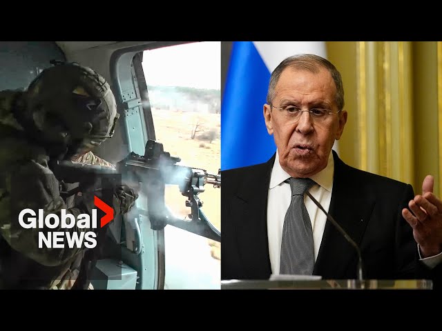 Russia's Lavrov says West's plan to "inflict a strategic defeat on Russia" has f