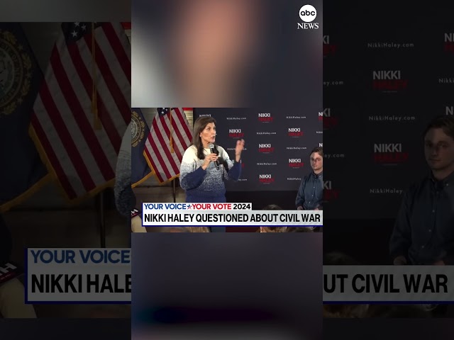 Nikki Haley addresses backlash over Civil War comments