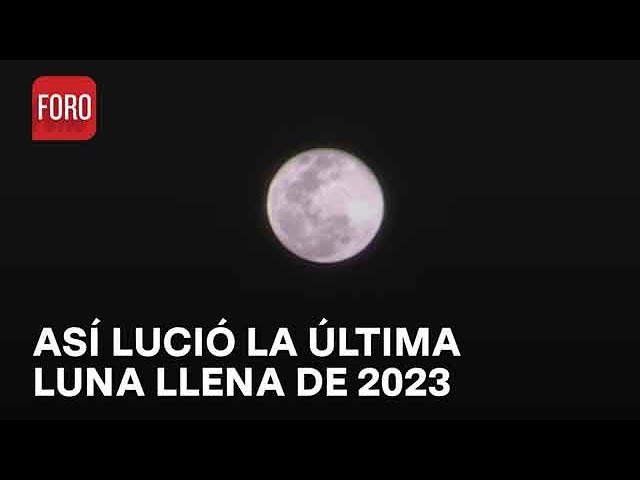 Luna de Nieve 2023 en CDMX: ¿Cómo se vio? - Paralelo 23