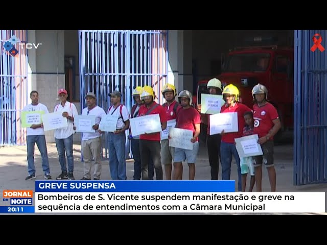 ⁣Bombeiros de SV suspendem manifestação e greve na sequência de entendimentos com a Câmara Municipal