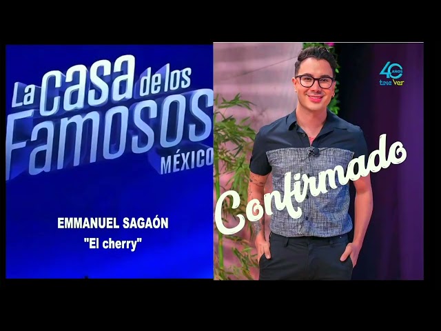 Nuestro compañero Cherry será el participante de la Casa de los Famosos 2.