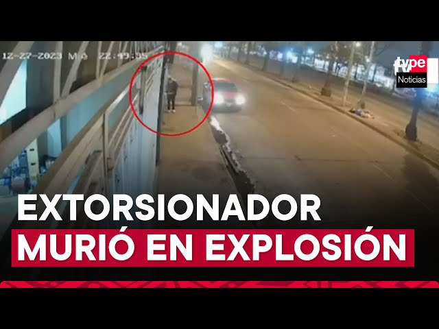 Ecuador: extorsionador murió tras intentar detonar explosivo en local