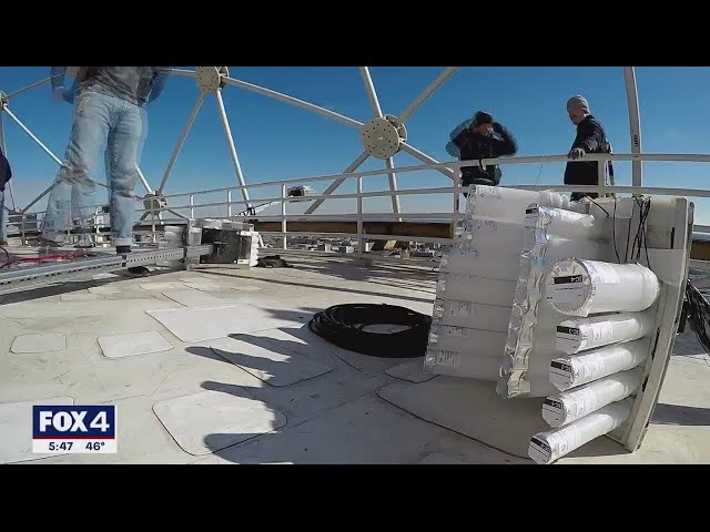 Dallas Reunion Tower fireworks show: Crews prepare for New Year's Eve celebration