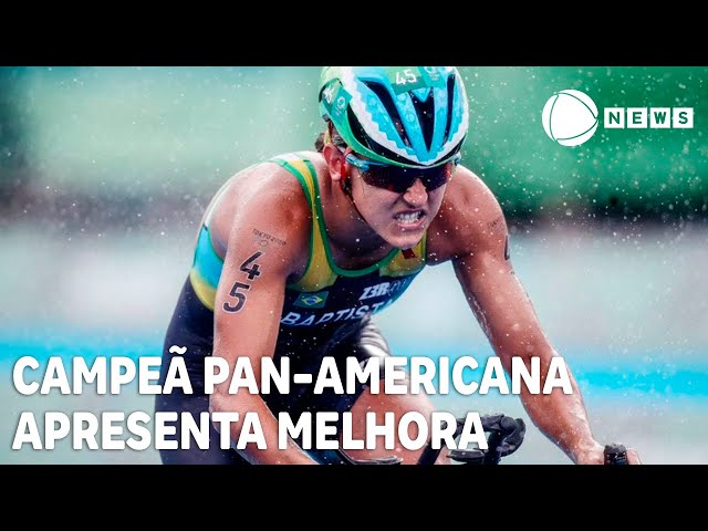 Triatleta campeã pan-americana respira sem a ajuda de aparelhos