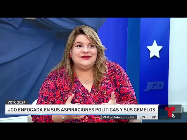 Jenniffer González dice estar lista para un 2024 lleno de retos