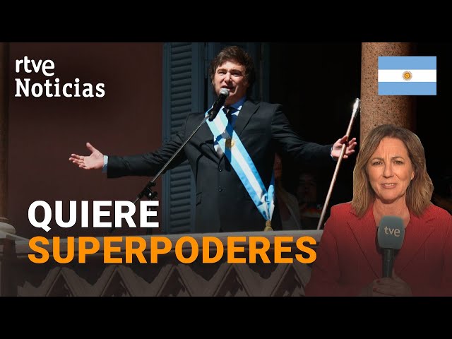 ARGENTINA: El PRINCIPAL SINDICATO convoca HUELGA GENERAL por las REFORMAS de MILEI | RTVE Noticias