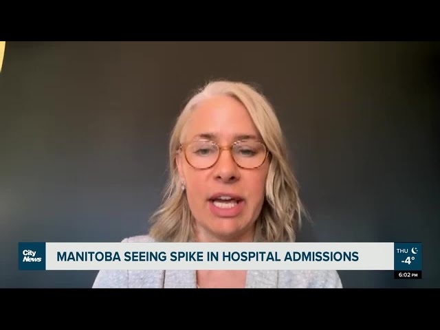 Manitoba seeing spike in hospital cases