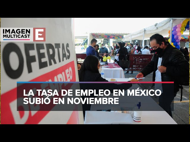 Indicadores positivos de ocupación y empleo en México