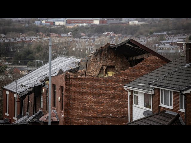 Roofs blown off as Storm Gerrit hits the UK